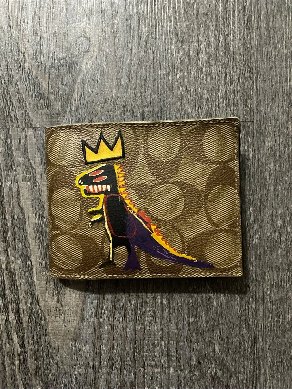 Coach X Jean-Michel Basquiat men’s wallet